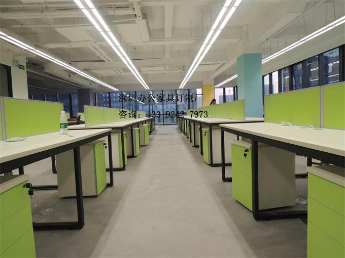 多人位連體辦公屏風卡位定制 多人位連體辦公屏風卡位定制