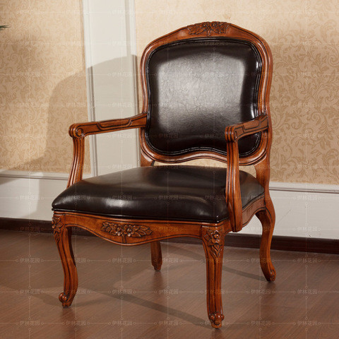 美式實木辦公椅 美式實木辦公椅