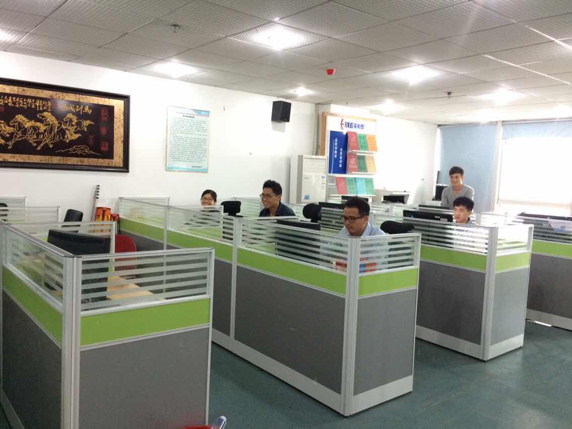 辦公家具屏風(fēng)卡位實拍圖